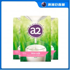 【澳洲直邮包邮】A2 成人脱脂牛奶粉 1公斤x3袋/箱【收件人身份证必需上传】【新疆、西藏、内蒙古、青海、宁夏、海南、甘肃，需加收运费】